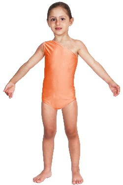 BODY DANZA MONOSPALLA ARANCIONE BABY